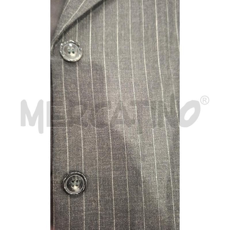 GIACCA DONNA GIORGIO ARMANI GRIGIO ANTRACITE GESSATA | Mercatino dell'Usato Salerno fratte 5