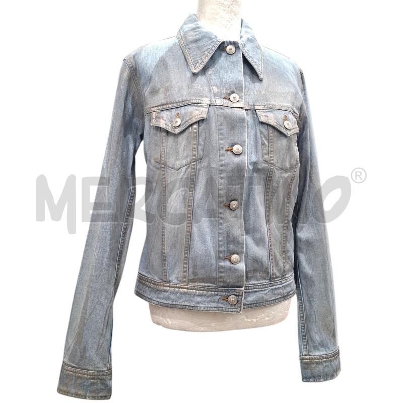 GIACCA DONNA JEANS LIU JO EFFETTO ARGENTATO | Mercatino dell'Usato Salerno fratte 1
