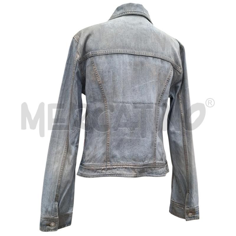GIACCA DONNA JEANS LIU JO EFFETTO ARGENTATO | Mercatino dell'Usato Salerno fratte 2