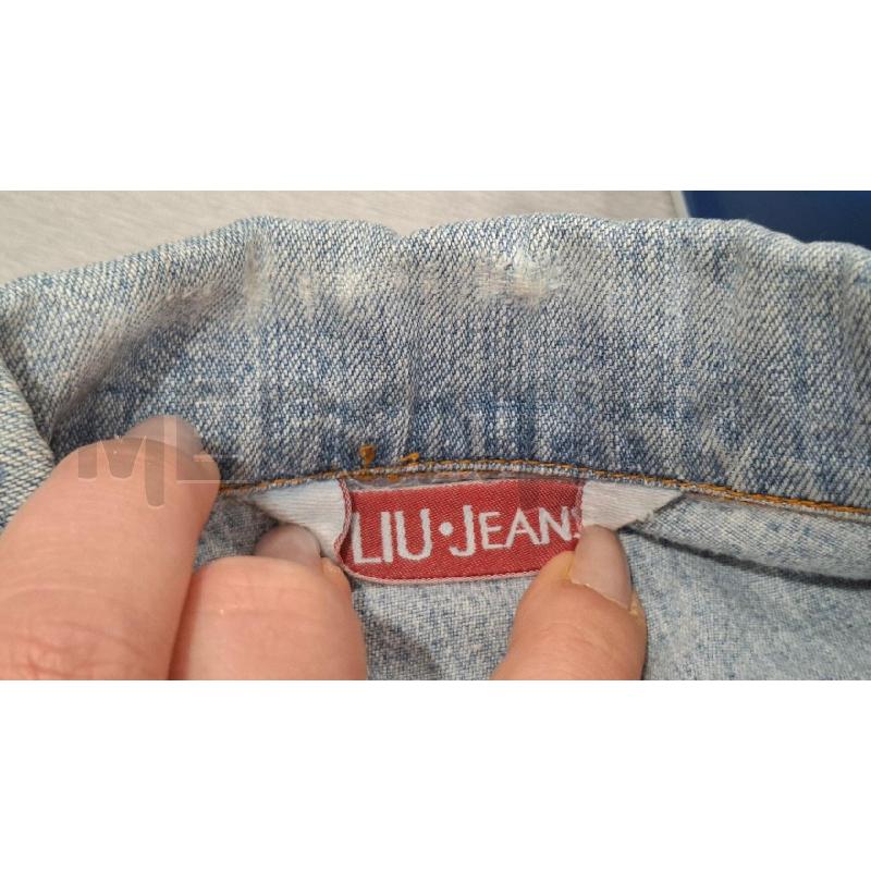 GIACCA DONNA JEANS LIU JO EFFETTO ARGENTATO | Mercatino dell'Usato Salerno fratte 3