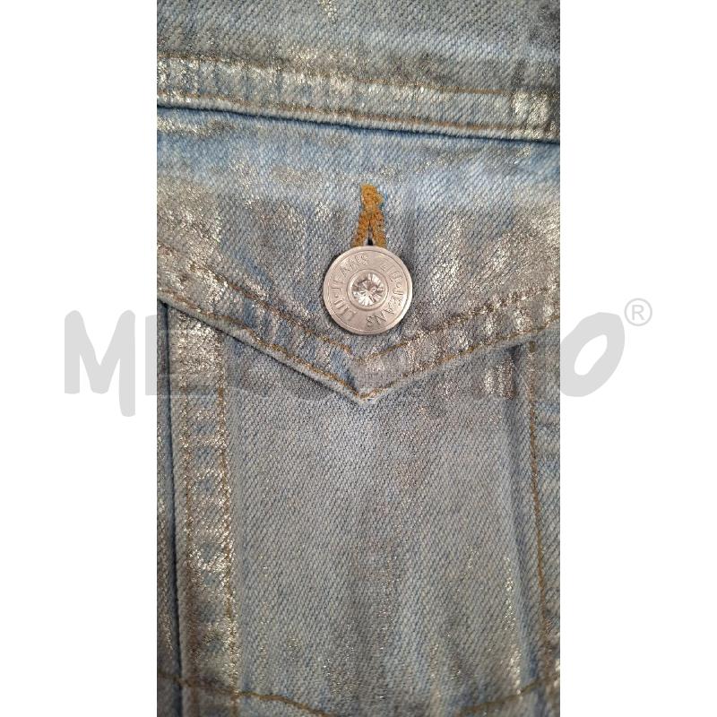 GIACCA DONNA JEANS LIU JO EFFETTO ARGENTATO | Mercatino dell'Usato Salerno fratte 5