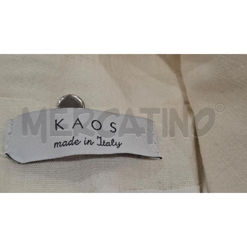 GIACCA DONNA KAOS COLOR CREMA | Mercatino dell'Usato Salerno fratte 3
