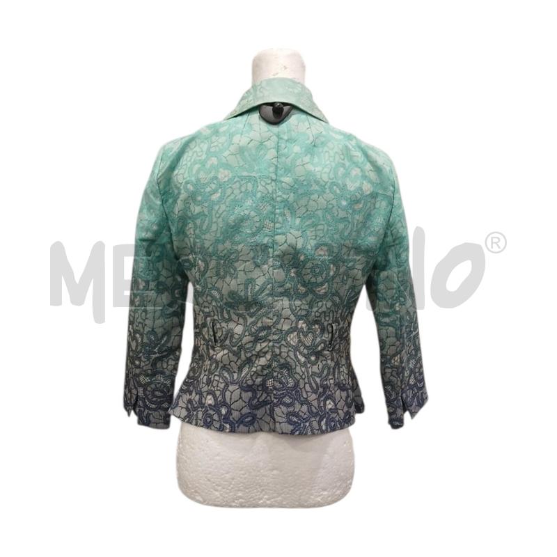 GIACCA DONNA PATRIZIA PEPESFUM. VERDE BLU | Mercatino dell'Usato Salerno fratte 2