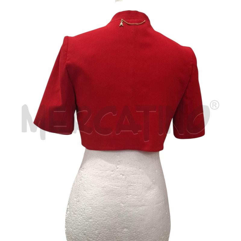 GIACCA DONNA PATRIZIA PEPE ROSSA MOD. CORTO | Mercatino dell'Usato Salerno fratte 2