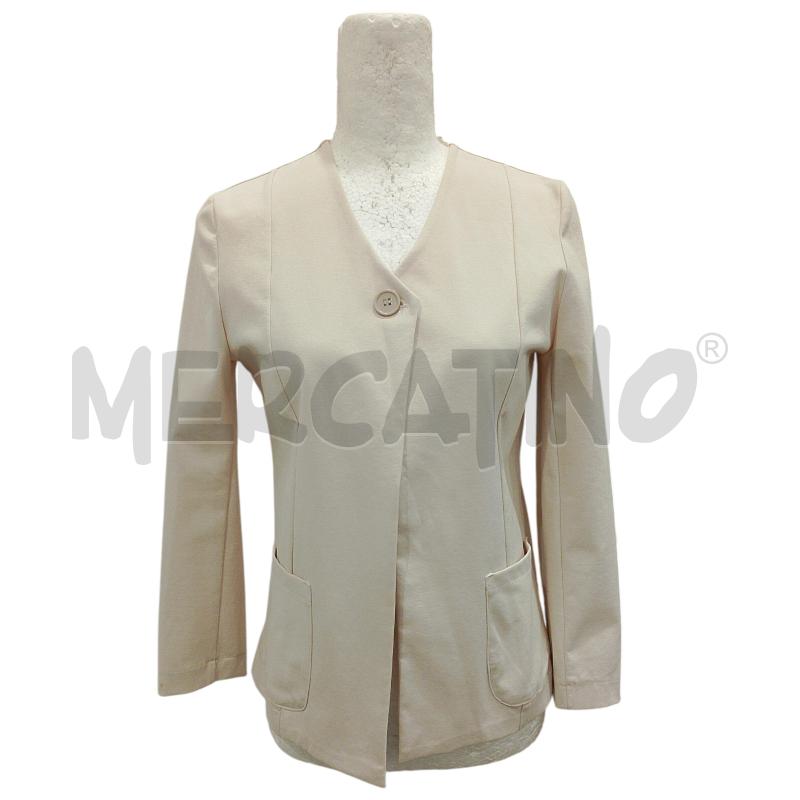GIACCA DONNA PEPEROSA BEIGE  | Mercatino dell'Usato Salerno fratte 1