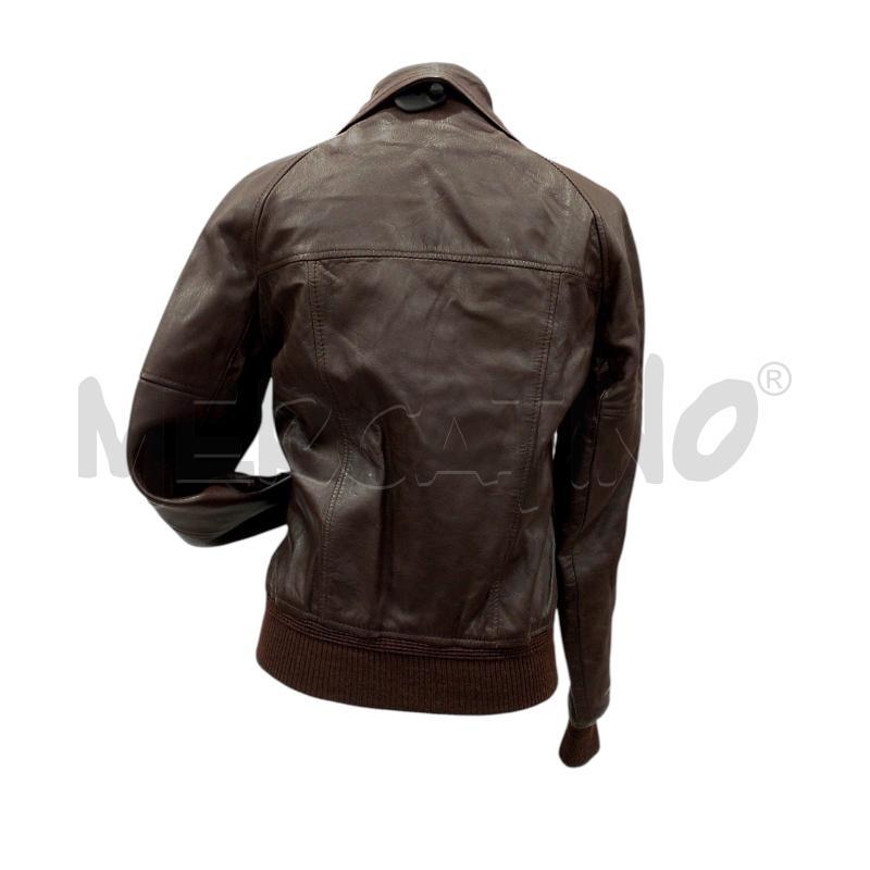 GIACCA DONNA PERSIAN SUEDE LEATHER MARRONE | Mercatino dell'Usato Salerno fratte 2