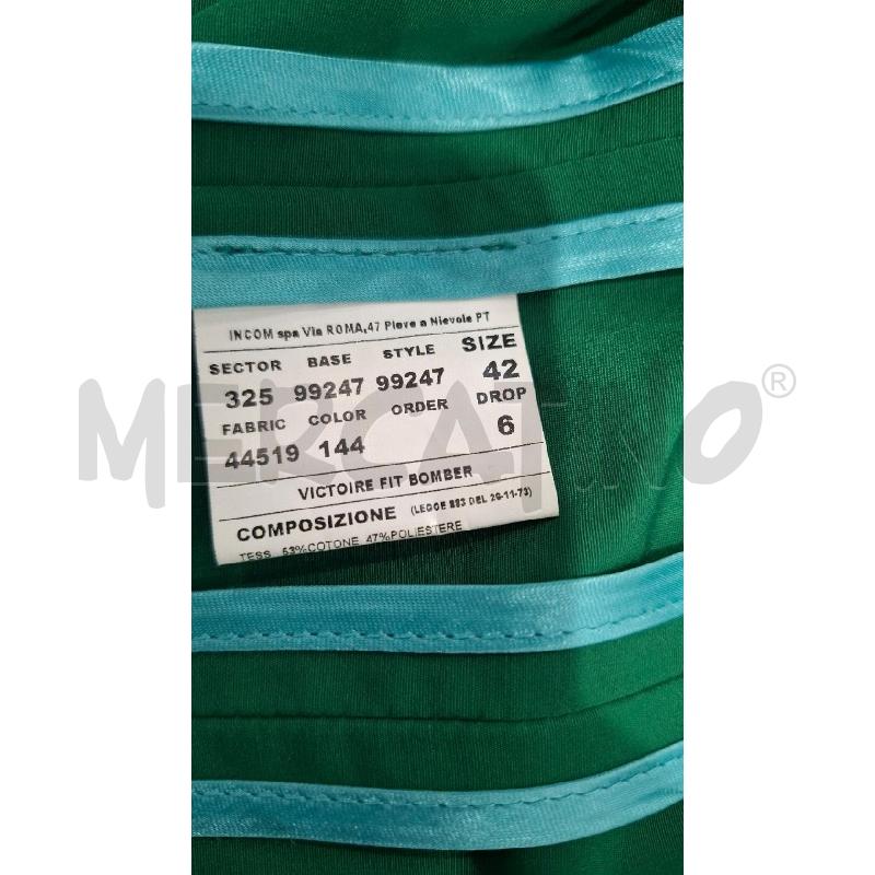 GIACCA DONNA PIRELLI VERDE | Mercatino dell'Usato Salerno fratte 5