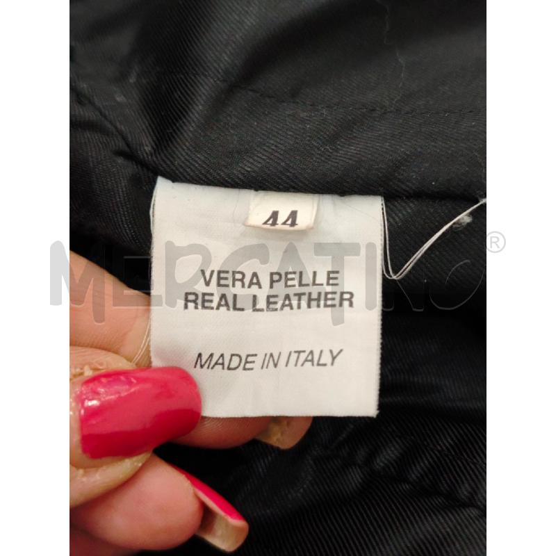 GIACCA DONNA RAPHAEL IN PELLE NERA | Mercatino dell'Usato Salerno fratte 4