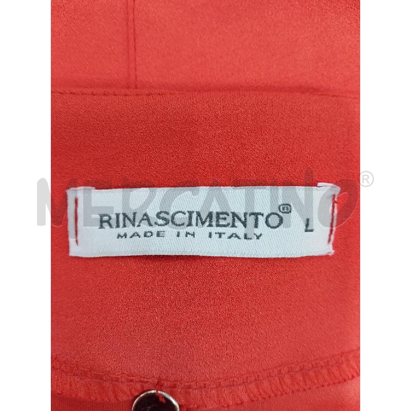 GIACCA DONNA RINASCIMENTO ARANCIO SCURO | Mercatino dell'Usato Salerno fratte 3