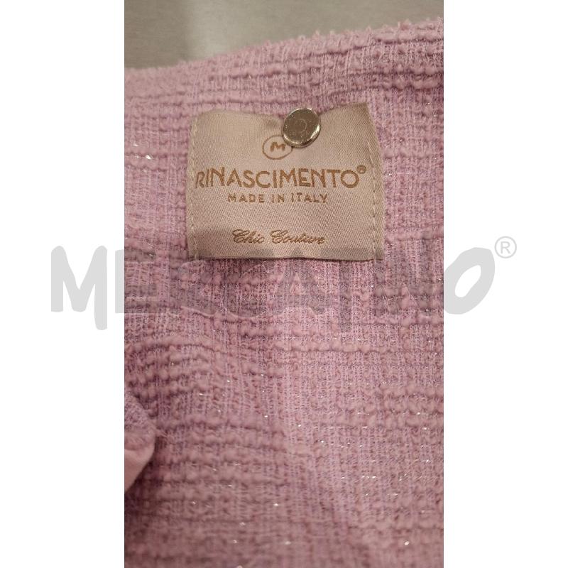 GIACCA DONNA RINASCIMENTO ROSA CONF. BRILLANTINATA | Mercatino dell'Usato Salerno fratte 3