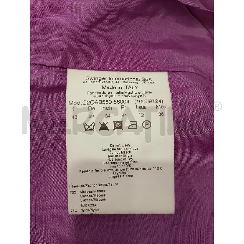 GIACCA DONNA ROCCO BAROCCO BORDEAUX  | Mercatino dell'Usato Salerno fratte 4