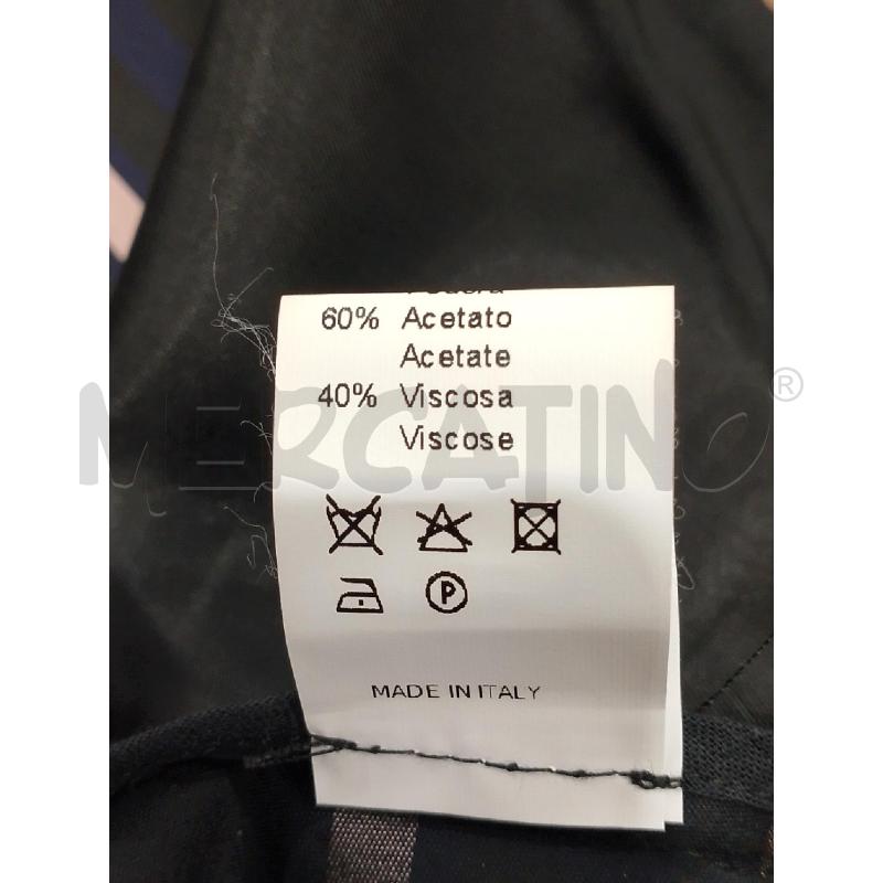 GIACCA DONNA TESSA RIGHE NERE BRONZO BLU  | Mercatino dell'Usato Salerno fratte 5