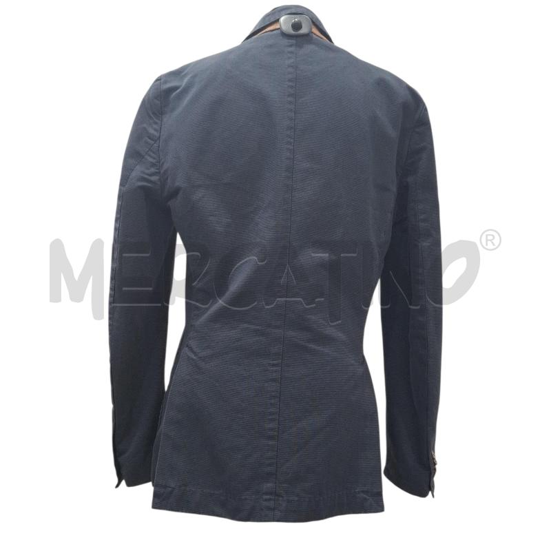 GIACCA UOMO ALVIERO MARTINI BLU SFODERATA TG. 48 | Mercatino dell'Usato Salerno fratte 2
