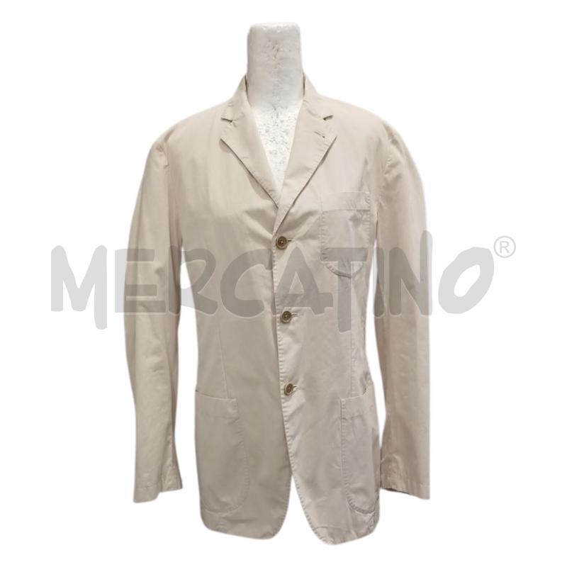 GIACCA UOMO ATHOS BEIGE 100X100 COTONE | Mercatino dell'Usato Salerno fratte 1