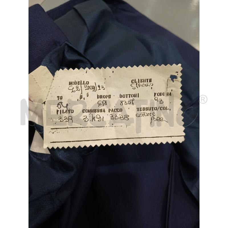 GIACCA UOMO AVANA BLU ELETTRICO COTONE | Mercatino dell'Usato Salerno fratte 4