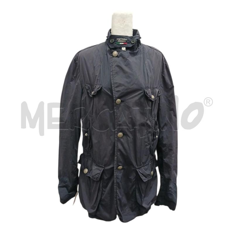 GIACCA UOMO A VENTO HISTORIC RESEARCH BLU NAVY TG.L | Mercatino dell'Usato Salerno fratte 1
