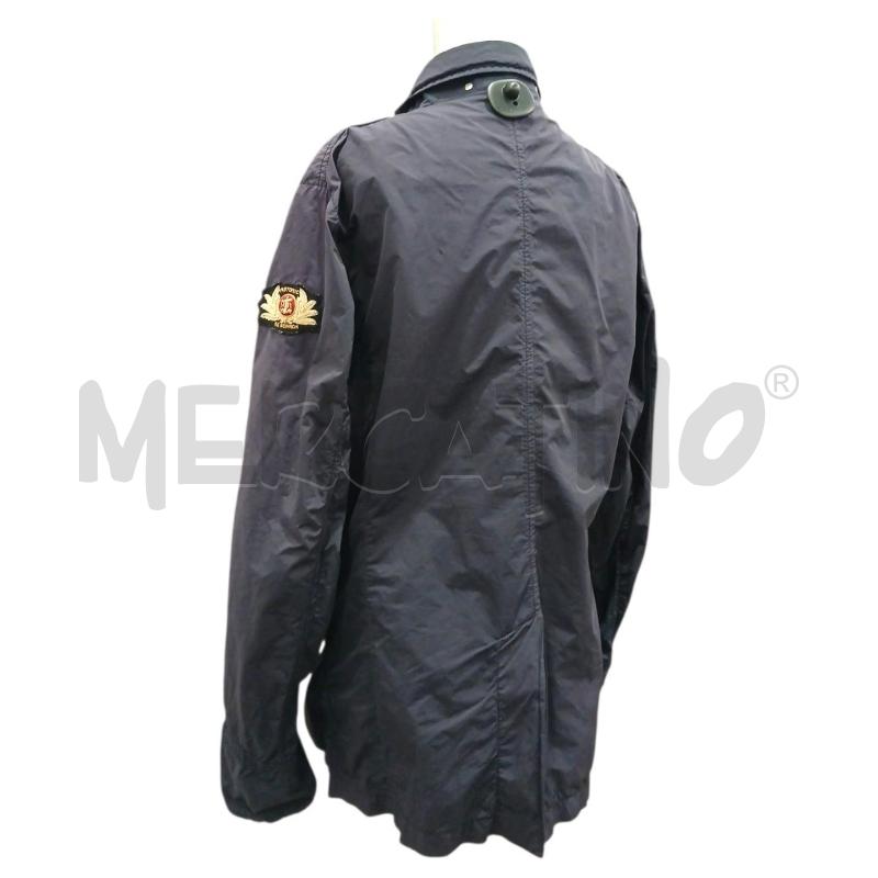GIACCA UOMO A VENTO HISTORIC RESEARCH BLU NAVY TG.L | Mercatino dell'Usato Salerno fratte 2