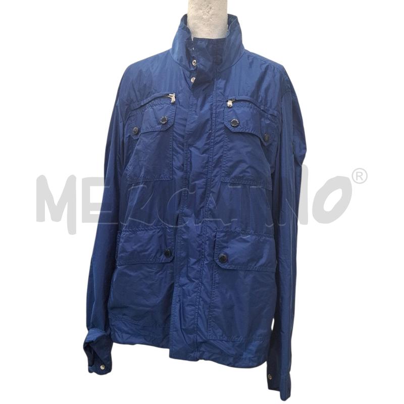 GIACCA UOMO A VENTO PAUL & SHARK BLU CHIARO LUCIDO | Mercatino dell'Usato Salerno fratte 1