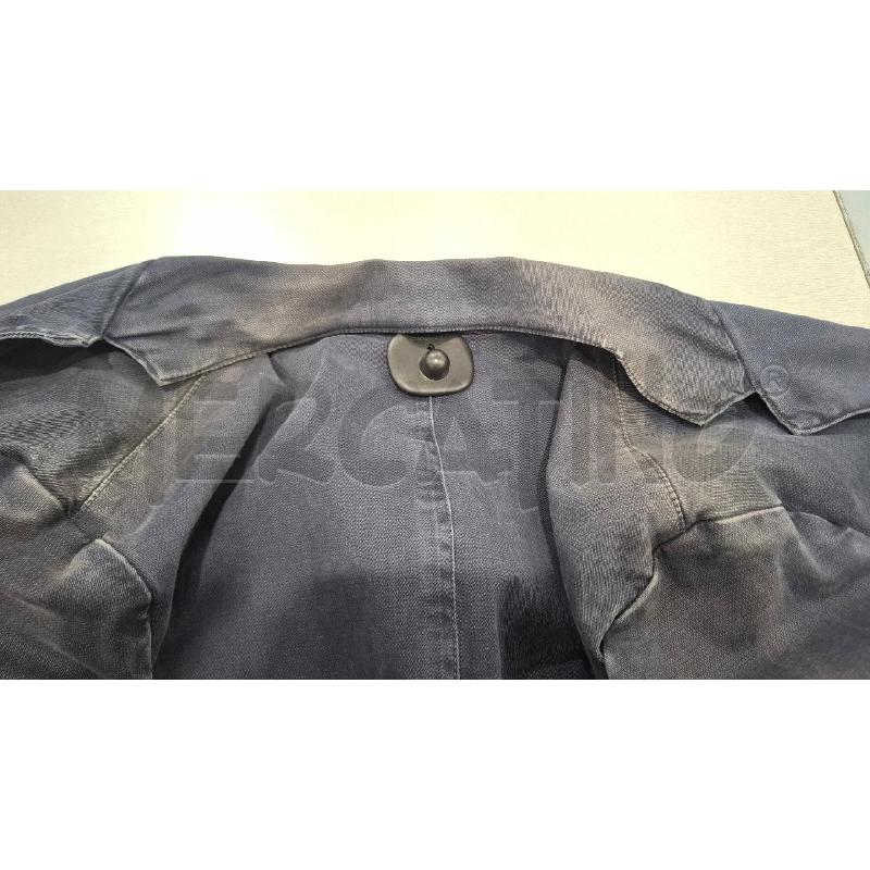GIACCA UOMO MASSIMO REBECCHI BLU EFFETTO WASHED | Mercatino dell'Usato Salerno fratte 5