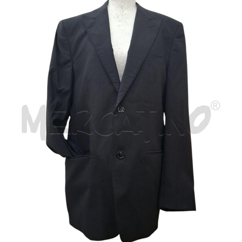 GIACCA UOMO REDA GESSATA NERA 100X100 LANA VERGINE | Mercatino dell'Usato Salerno fratte 1