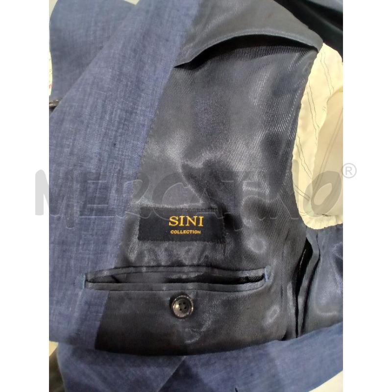 GIACCA UOMO SINI BLU CHIARO IN LINO | Mercatino dell'Usato Salerno fratte 3