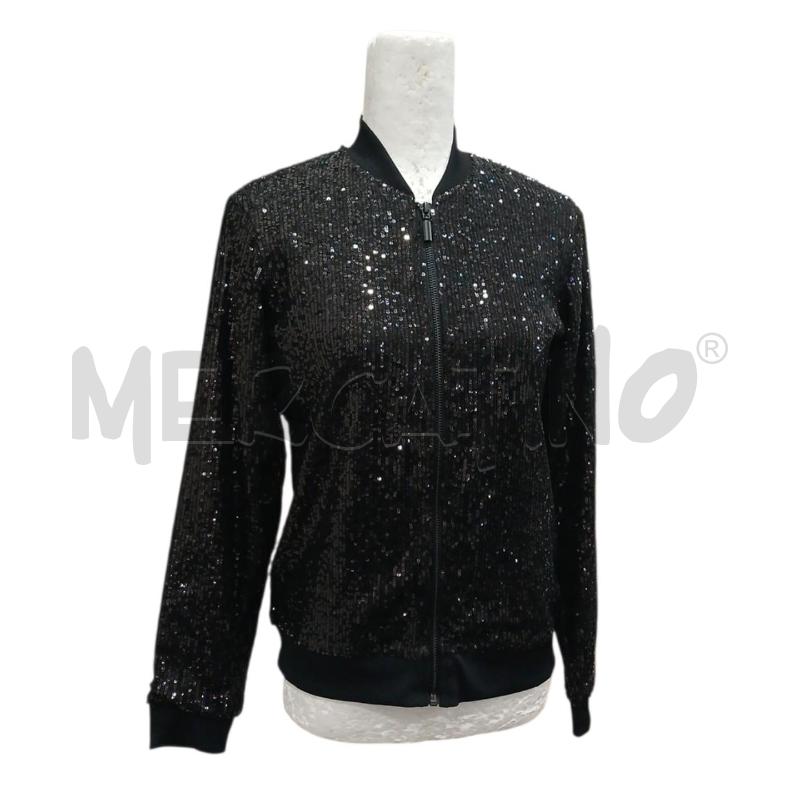 GIACCHETTA DONNA KENDALL+KYLIE PAILLETTES NERE TG.S | Mercatino dell'Usato Salerno fratte 1