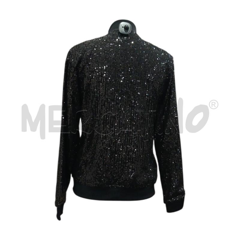 GIACCHETTA DONNA KENDALL+KYLIE PAILLETTES NERE TG.S | Mercatino dell'Usato Salerno fratte 2