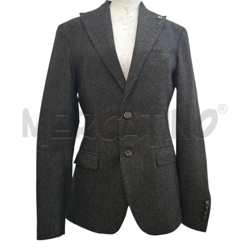 GIACCIA HITCH MAN PIE DE POULE GRIGIO SCURO | Mercatino dell'Usato Salerno fratte 1