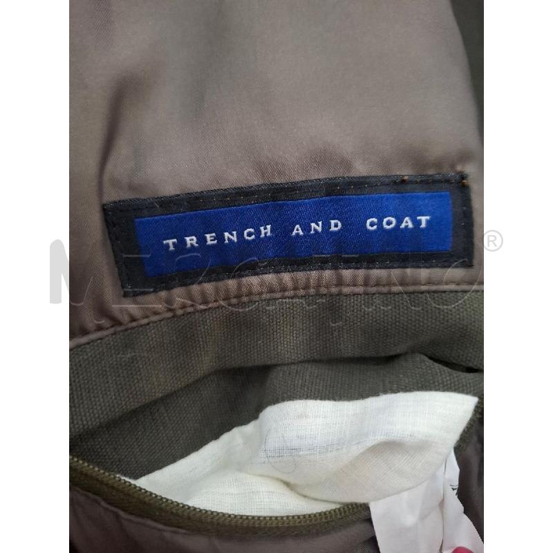 GIACCONE UOMO TRENCH AND COAT VERDE SCURO | Mercatino dell'Usato Salerno fratte 3