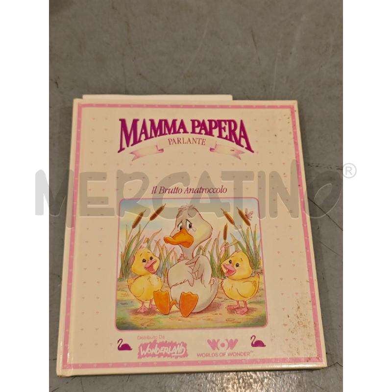 GIOCATTOLO MAMMA PAPERA PARLANTE ANNI 80 CON SCATOLA  | Mercatino dell'Usato Salerno fratte 3