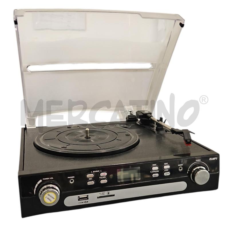 GIRADISCHI M36 MULTIFUZIONE AUDIOCASSETTE MP3 USB BLUETOOTH SD CARD | Mercatino dell'Usato Salerno fratte 1