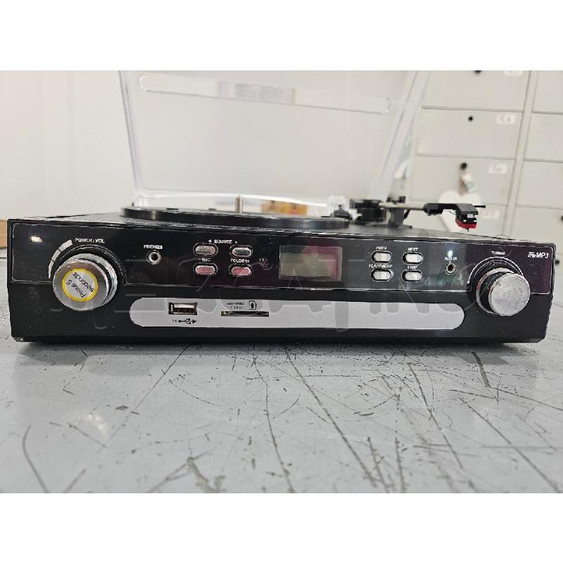 GIRADISCHI M36 MULTIFUZIONE AUDIOCASSETTE MP3 USB BLUETOOTH SD CARD | Mercatino dell'Usato Salerno fratte 2