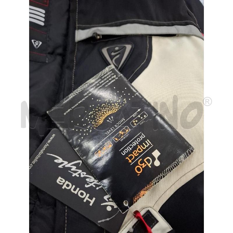 GIUBBINO UOMO HONDA DA MOTO NERO BIANCO ROSSO | Mercatino dell'Usato Salerno fratte 5