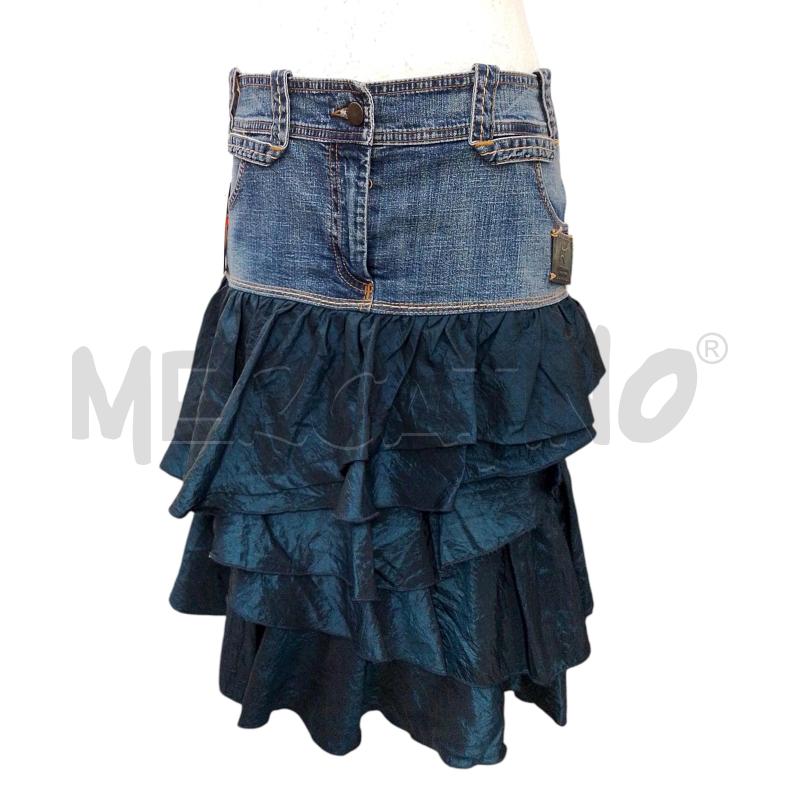 GONNA AGOSTINO MARTINEZ JEANS TESSUTO VERDE SOTTO | Mercatino dell'Usato Salerno fratte 1