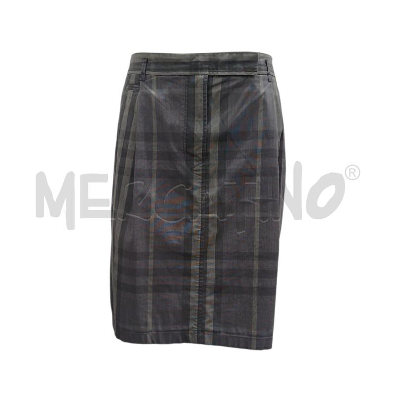 GONNA BURBERRY BRIT MOTIVO A QUADRI GRIGI | Mercatino dell'Usato Salerno fratte 1