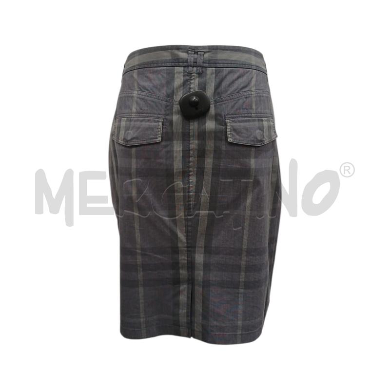 GONNA BURBERRY BRIT MOTIVO A QUADRI GRIGI | Mercatino dell'Usato Salerno fratte 2