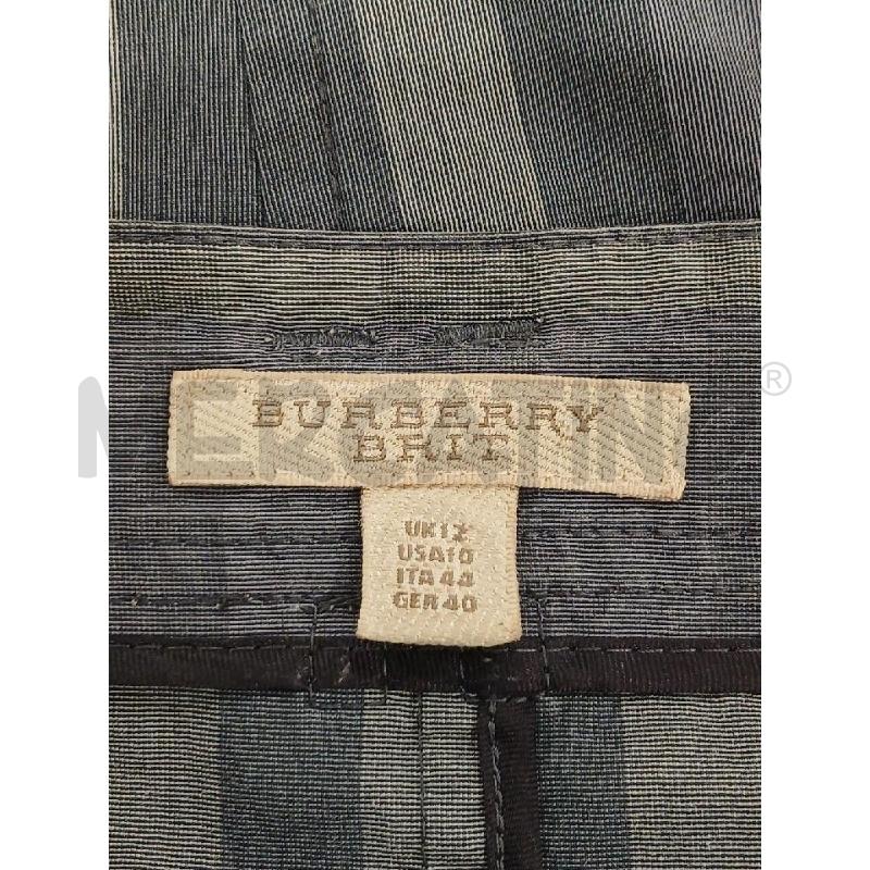 GONNA BURBERRY BRIT MOTIVO A QUADRI GRIGI | Mercatino dell'Usato Salerno fratte 3