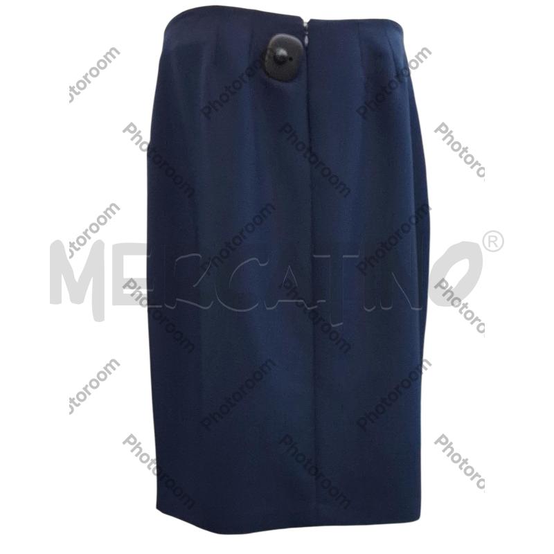 GONNA ELISABETTA FRANCHI BLU NAVY | Mercatino dell'Usato Salerno fratte 2