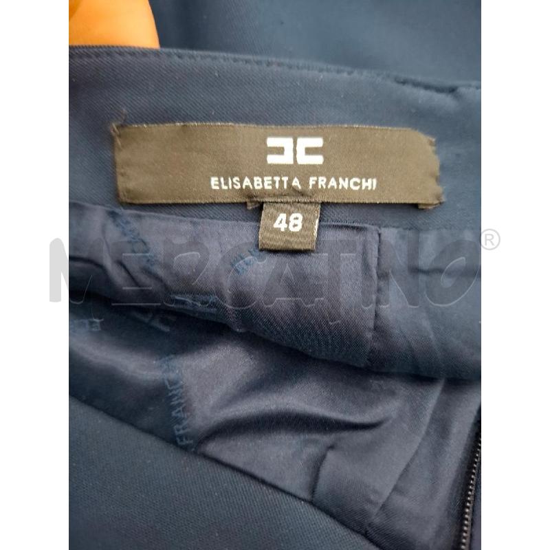 GONNA ELISABETTA FRANCHI BLU NAVY | Mercatino dell'Usato Salerno fratte 3