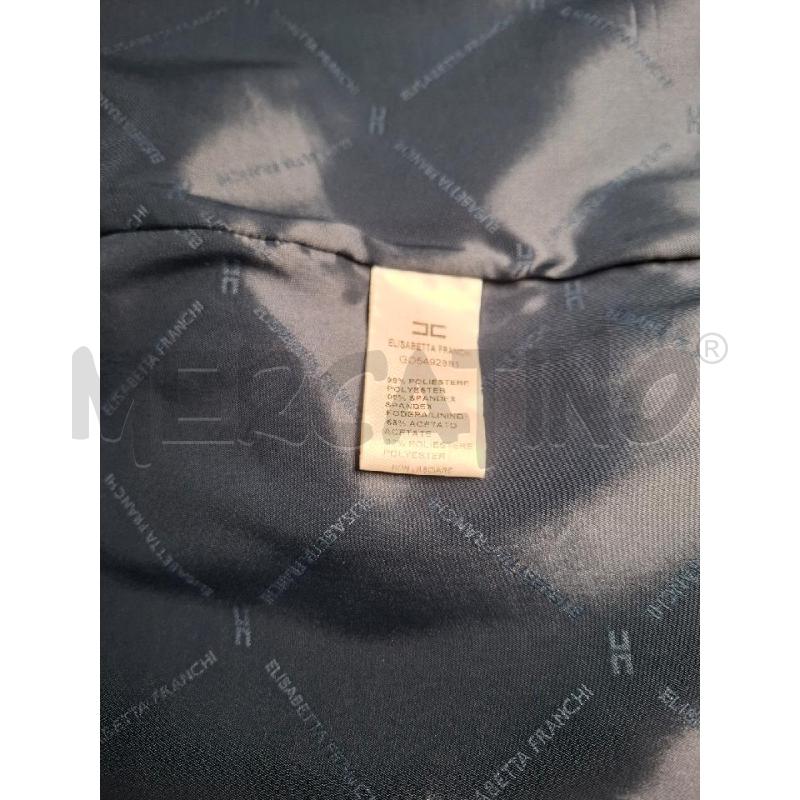 GONNA ELISABETTA FRANCHI BLU NAVY | Mercatino dell'Usato Salerno fratte 4