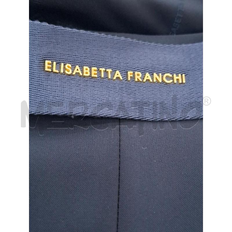 GONNA ELISABETTA FRANCHI BLU NAVY | Mercatino dell'Usato Salerno fratte 5