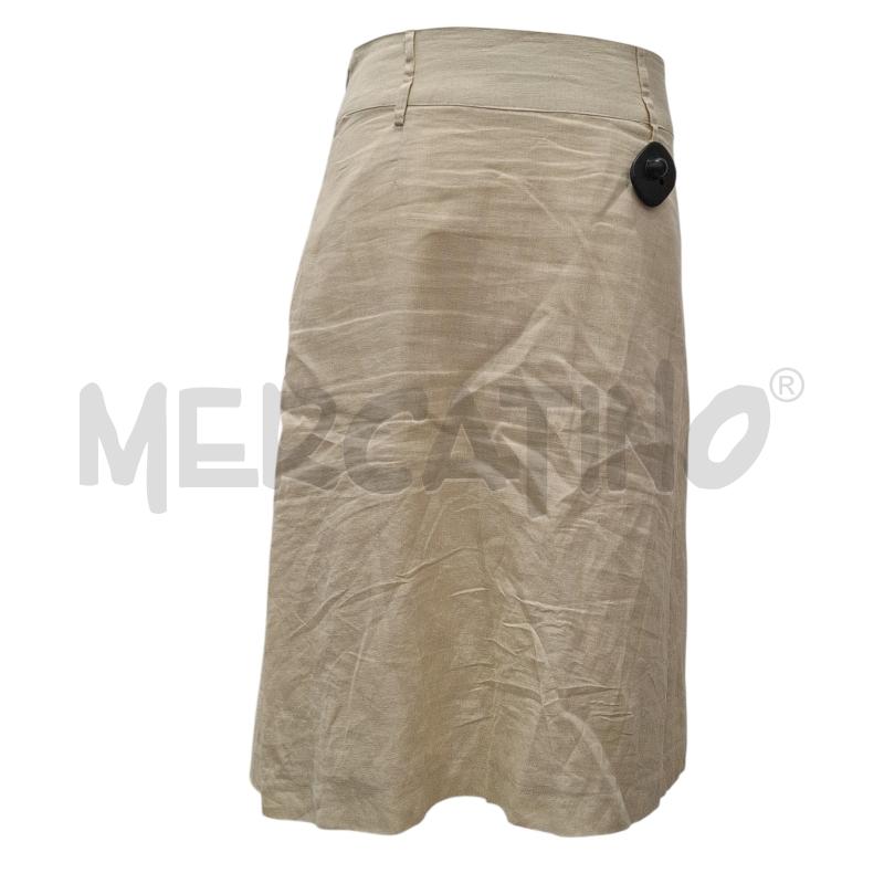 GONNA ESISTO CONBIPEL BEIGE IN LINO | Mercatino dell'Usato Salerno fratte 2