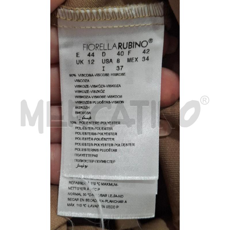 GONNA FIORELLA RUBINO MARRONE | Mercatino dell'Usato Salerno fratte 4