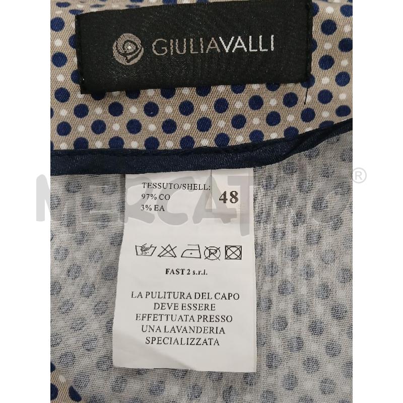 GONNA GIULIA VALLI BEIGE POIS BLU | Mercatino dell'Usato Salerno fratte 3