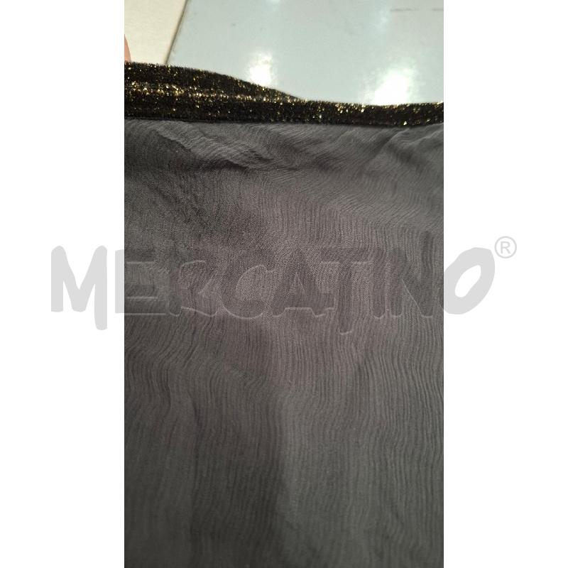 GONNA GRIGIO ANTRACITE 100X100 SETA MODELLO SVASATO TG.42 | Mercatino dell'Usato Salerno fratte 4
