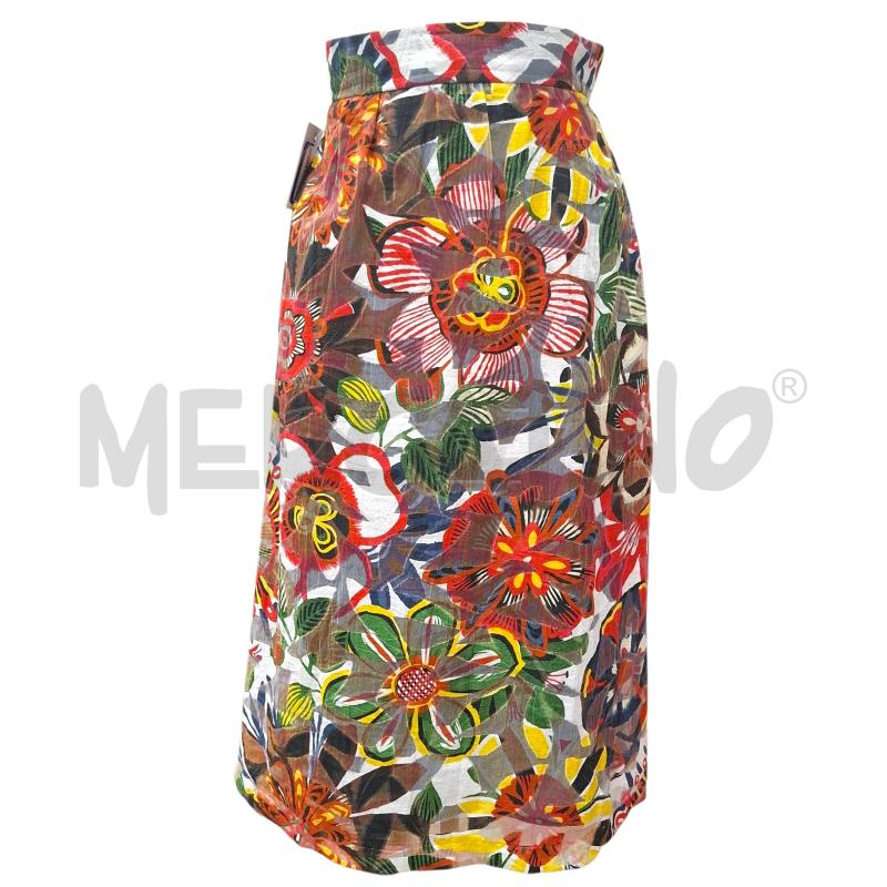 GONNA MAX & CO LUNGA FIORI COLORATI | Mercatino dell'Usato Salerno fratte 1