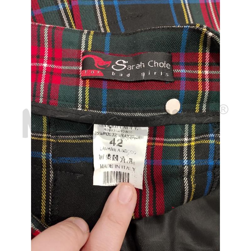 GONNA SARAH CHOLE MOD. SCOZZESE | Mercatino dell'Usato Salerno fratte 4