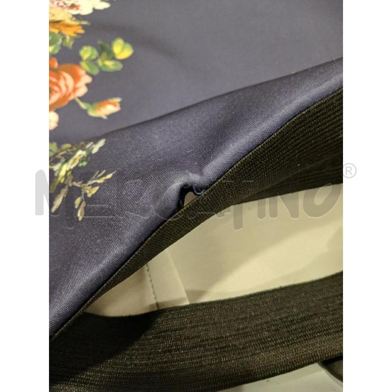 GONNA ZARA BASE BLU LATERALI CON FIORI | Mercatino dell'Usato Salerno fratte 4