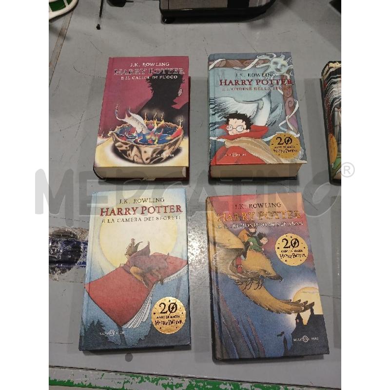 HARRY POTTER 20 ANNI DI MAGIA COMPLETA 7 VOLUMI | Mercatino dell'Usato Salerno fratte 2