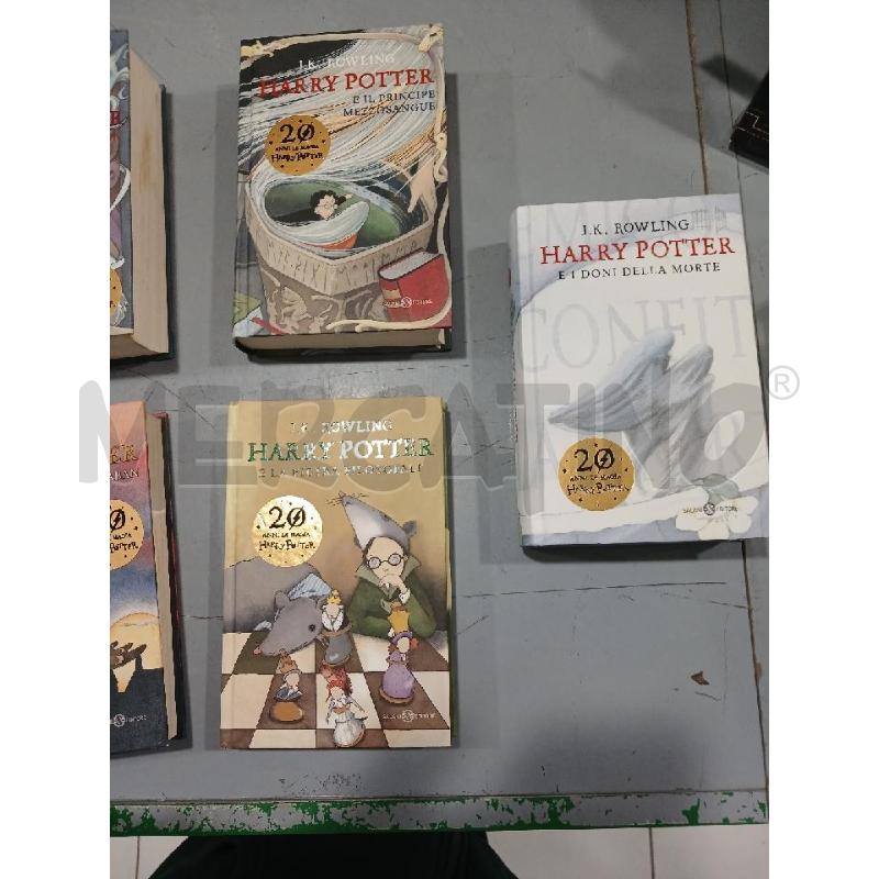 HARRY POTTER 20 ANNI DI MAGIA COMPLETA 7 VOLUMI | Mercatino dell'Usato Salerno fratte 3